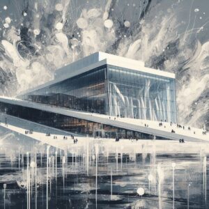 Puslespill Oslo Opera Hus Abstrakt Kunst