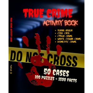 True Crime Activity Book