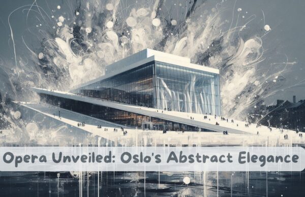 Puslespill Oslo Opera Hus Abstrakt Kunst